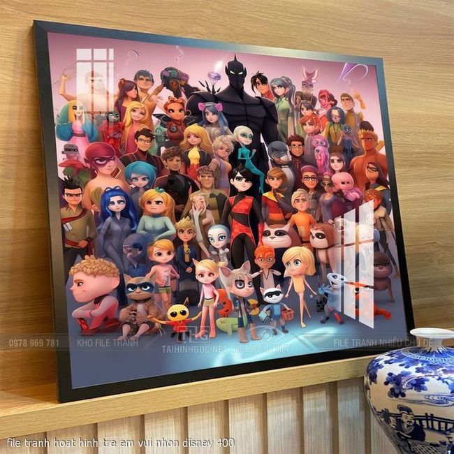 file tranh hoat hinh tre em vui nhon disney 400