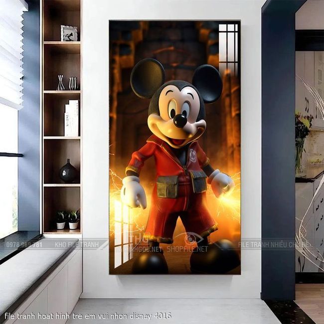 file tranh hoat hinh tre em vui nhon disney 4016