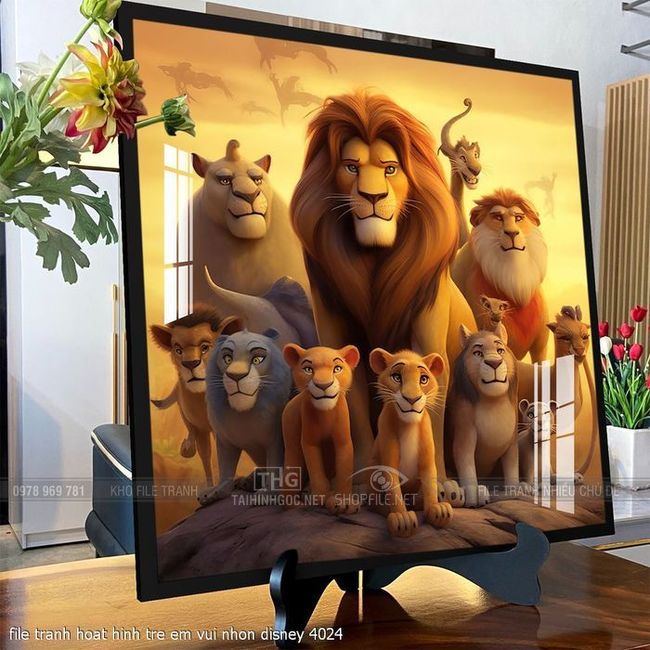 file tranh hoat hinh tre em vui nhon disney 4024