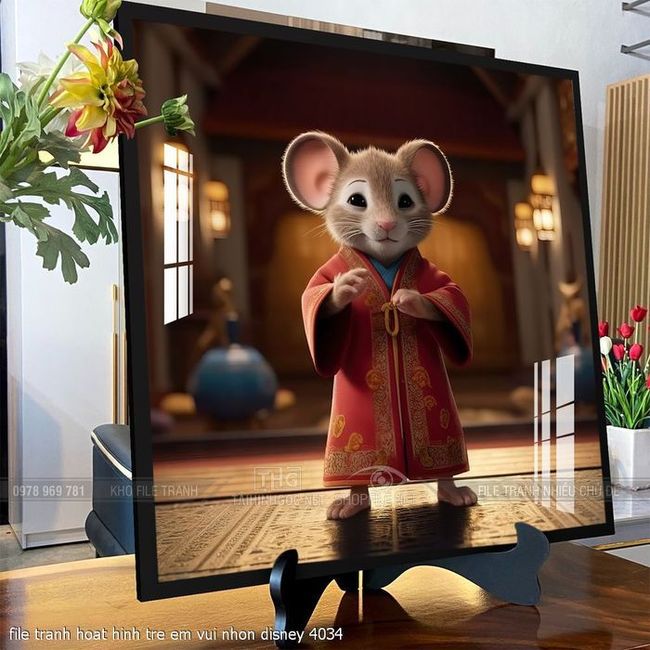 file tranh hoat hinh tre em vui nhon disney 4034