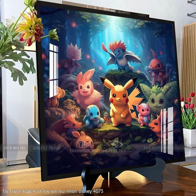 file tranh hoat hinh tre em vui nhon disney 4075