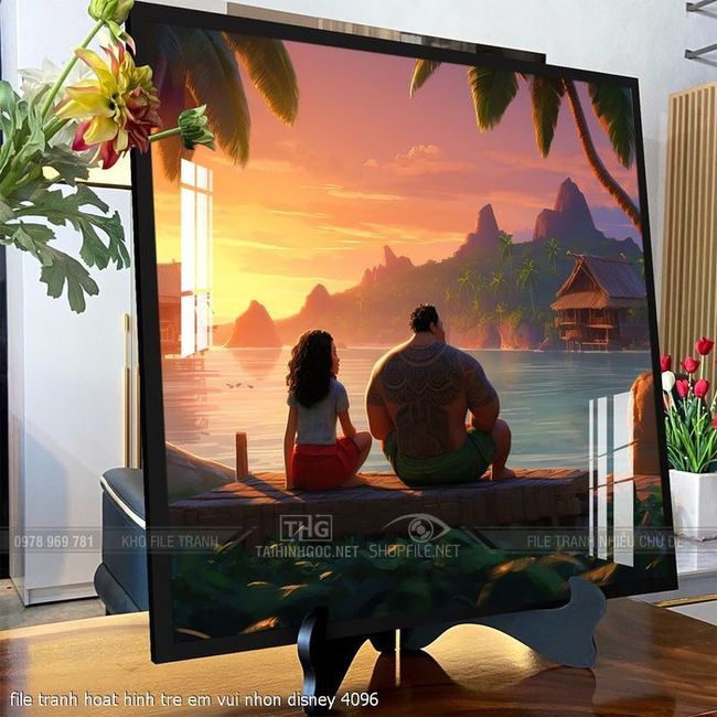 file tranh hoat hinh tre em vui nhon disney 4096