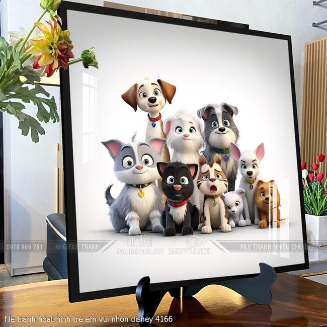 file tranh hoat hinh tre em vui nhon disney 4166