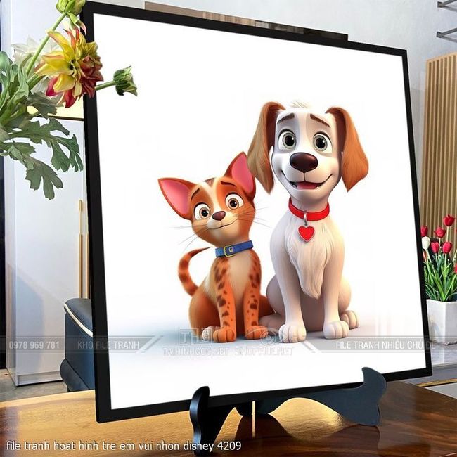 file tranh hoat hinh tre em vui nhon disney 4209