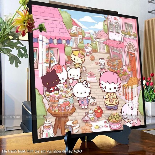 file tranh hoat hinh tre em vui nhon disney 4240