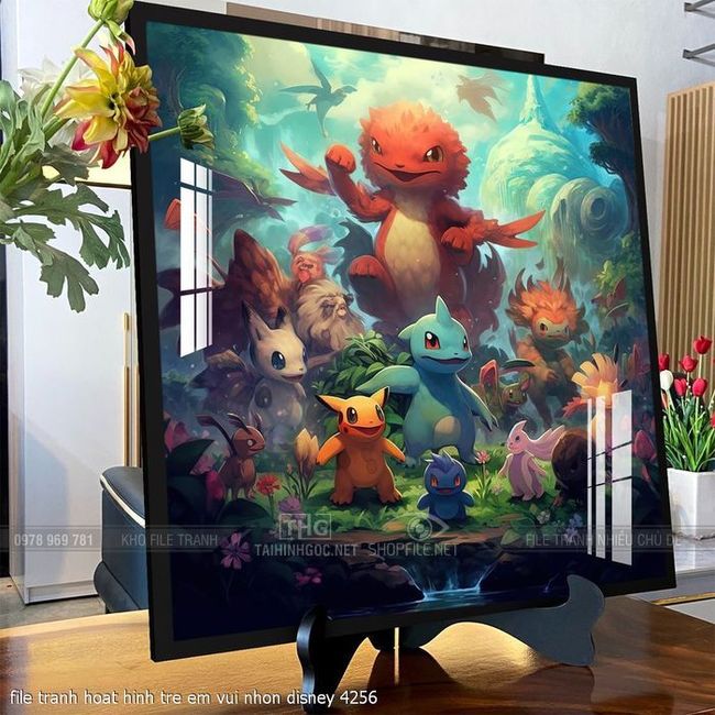 file tranh hoat hinh tre em vui nhon disney 4256