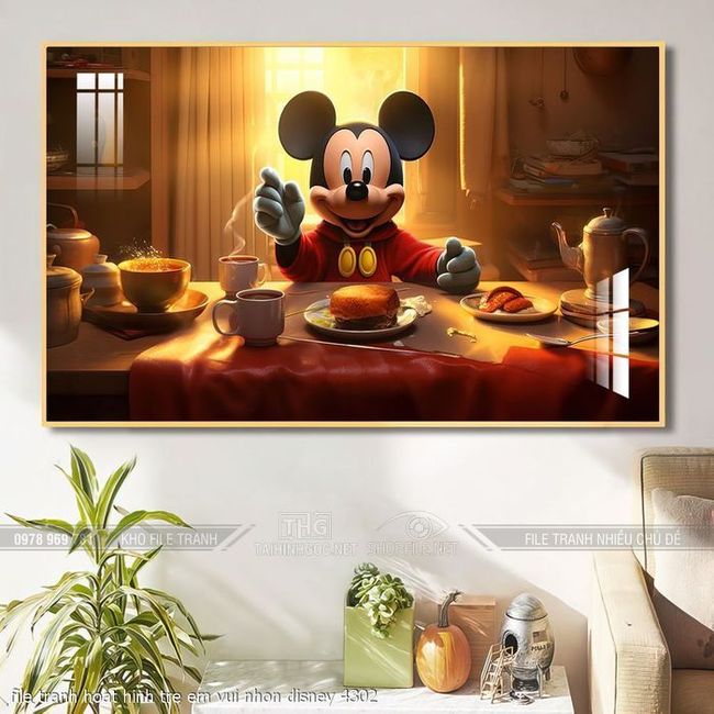 file tranh hoat hinh tre em vui nhon disney 4302