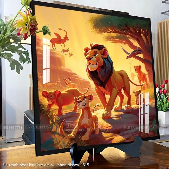 file tranh hoat hinh tre em vui nhon disney 4315