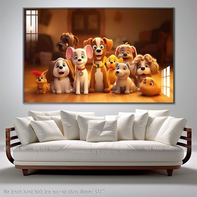 file tranh hoat hinh tre em vui nhon disney 4317