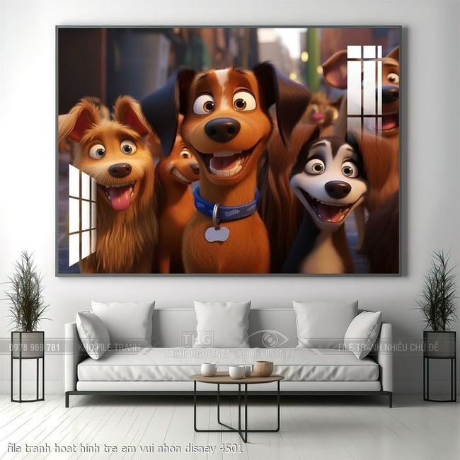 file tranh hoat hinh tre em vui nhon disney 4501