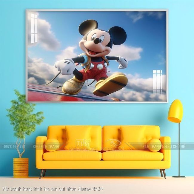 file tranh hoat hinh tre em vui nhon disney 4524