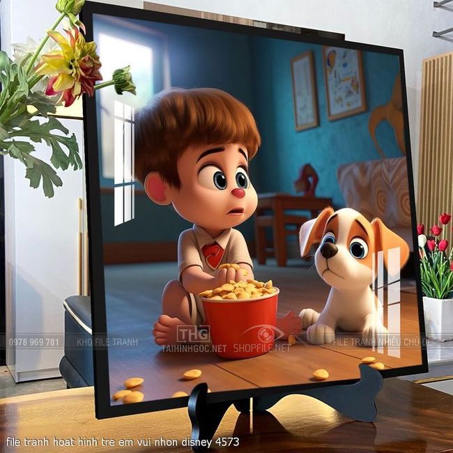file tranh hoat hinh tre em vui nhon disney 4573