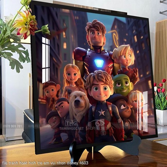 file tranh hoat hinh tre em vui nhon disney 4603