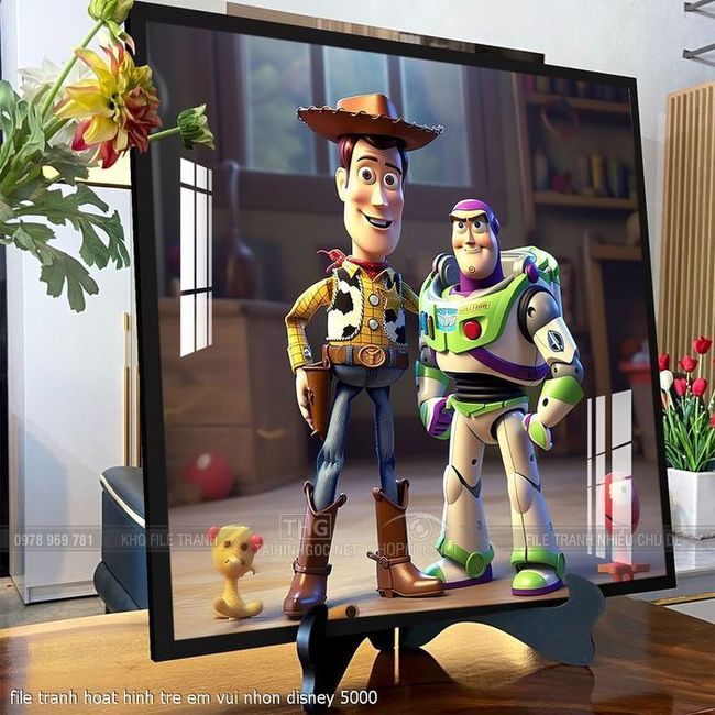 file tranh hoat hinh tre em vui nhon disney 5000