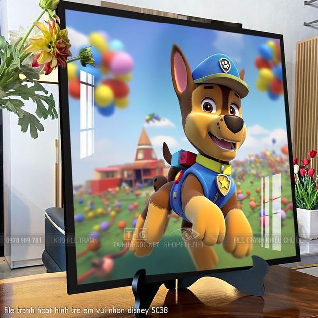 file tranh hoat hinh tre em vui nhon disney 5038