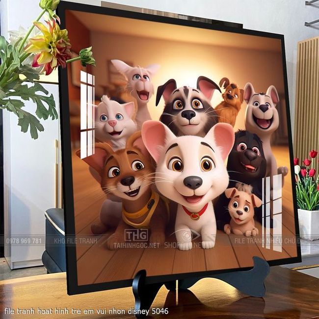 file tranh hoat hinh tre em vui nhon disney 5046