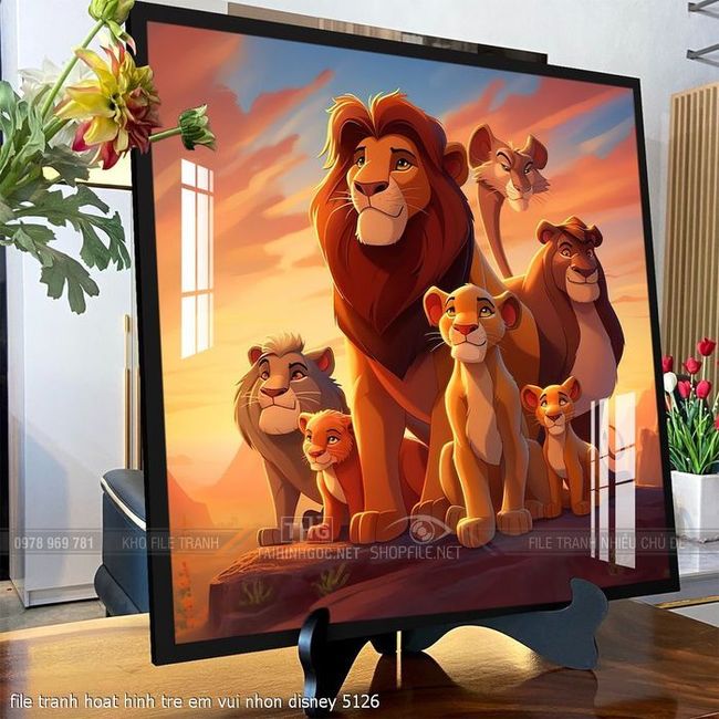 file tranh hoat hinh tre em vui nhon disney 5126