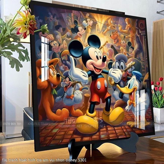 file tranh hoat hinh tre em vui nhon disney 5301