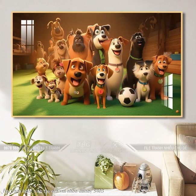 file tranh hoat hinh tre em vui nhon disney 5403