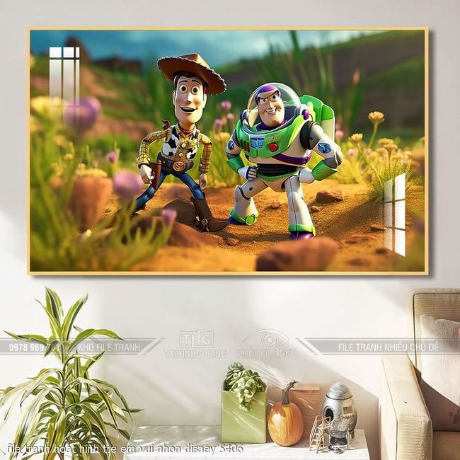 file tranh hoat hinh tre em vui nhon disney 5406
