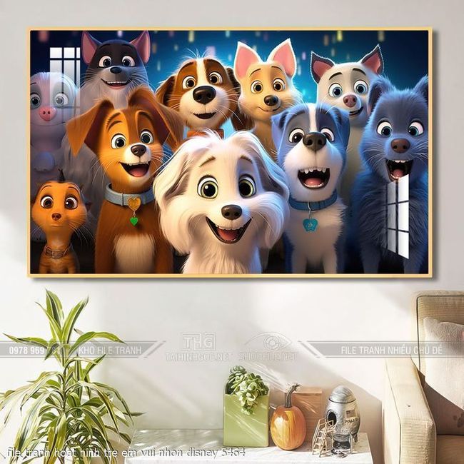 file tranh hoat hinh tre em vui nhon disney 5464