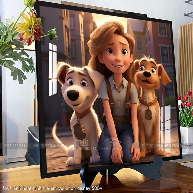 file tranh hoat hinh tre em vui nhon disney 5804