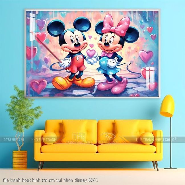 file tranh hoat hinh tre em vui nhon disney 6001