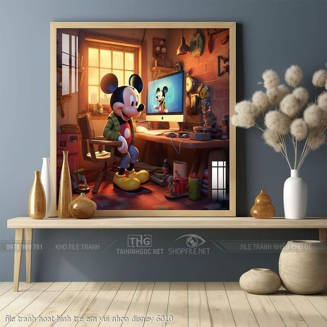 file tranh hoat hinh tre em vui nhon disney 6010