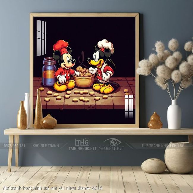 file tranh hoat hinh tre em vui nhon disney 6016