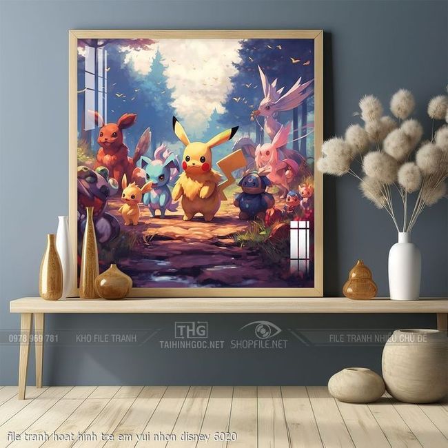 file tranh hoat hinh tre em vui nhon disney 6020