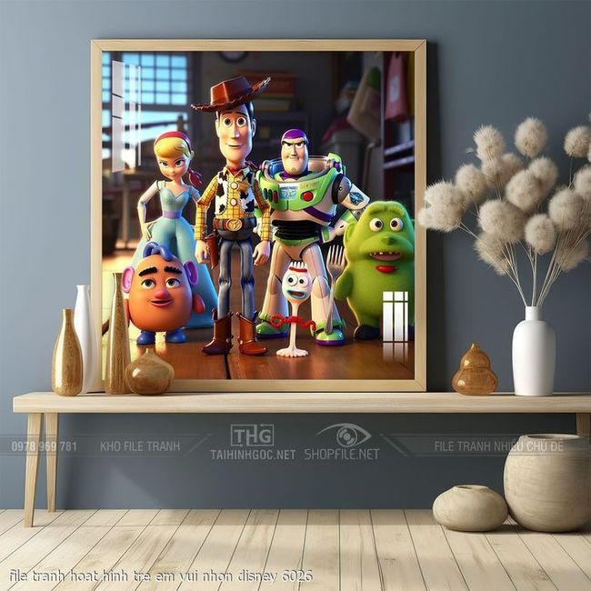 file tranh hoat hinh tre em vui nhon disney 6026