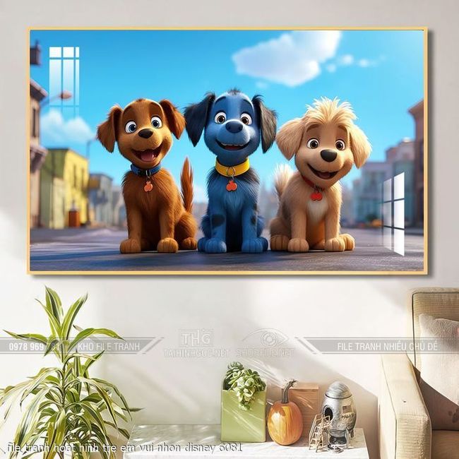 file tranh hoat hinh tre em vui nhon disney 6081