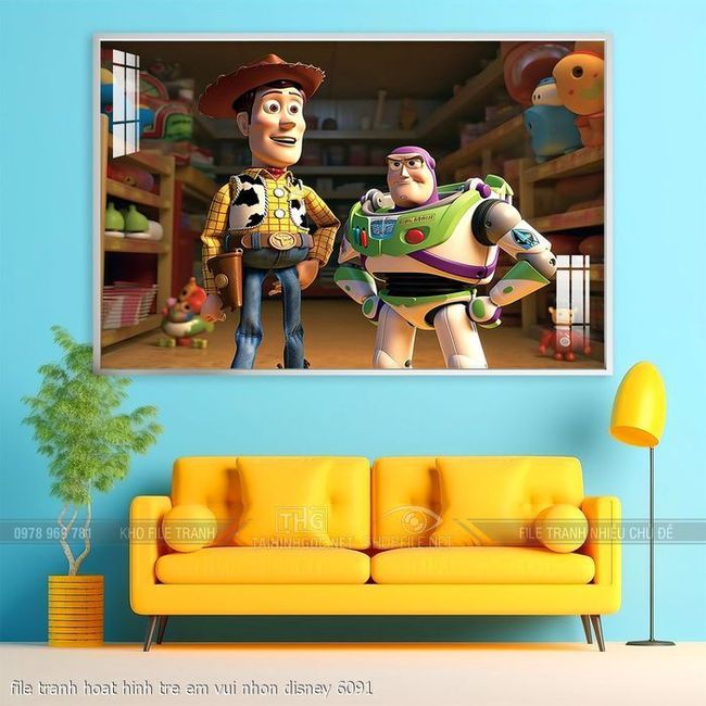 file tranh hoat hinh tre em vui nhon disney 6091
