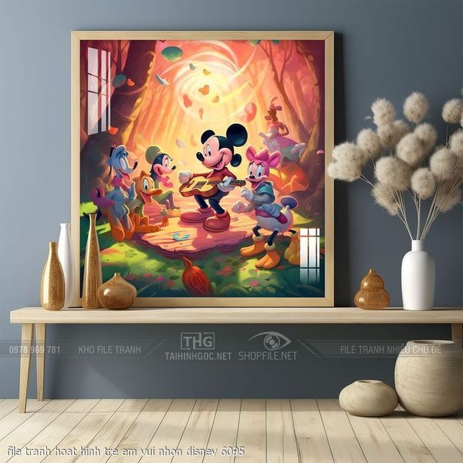 file tranh hoat hinh tre em vui nhon disney 6095