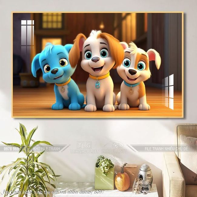 file tranh hoat hinh tre em vui nhon disney 6097