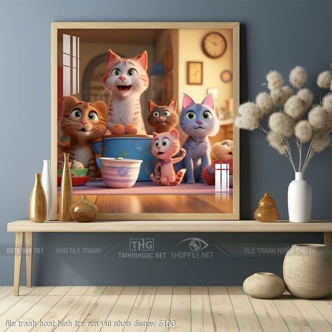 file tranh hoat hinh tre em vui nhon disney 6100