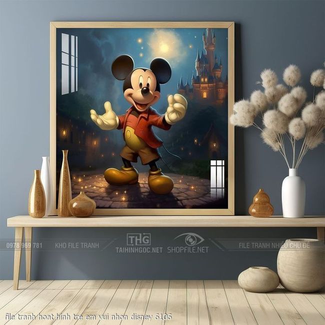 file tranh hoat hinh tre em vui nhon disney 6106