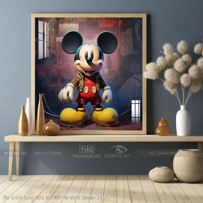 file tranh hoat hinh tre em vui nhon disney 6110