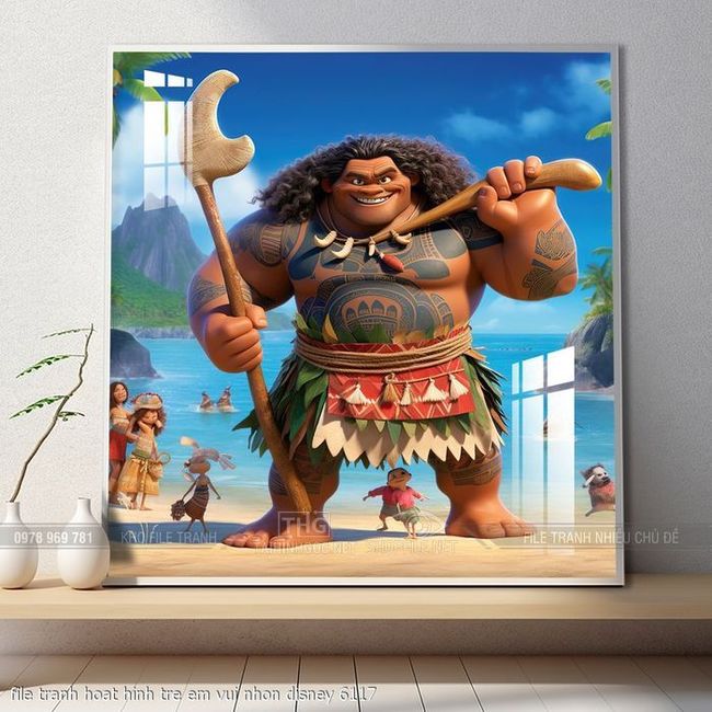 file tranh hoat hinh tre em vui nhon disney 6117