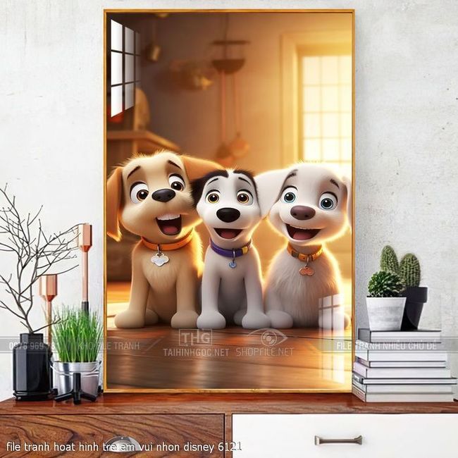 file tranh hoat hinh tre em vui nhon disney 6121