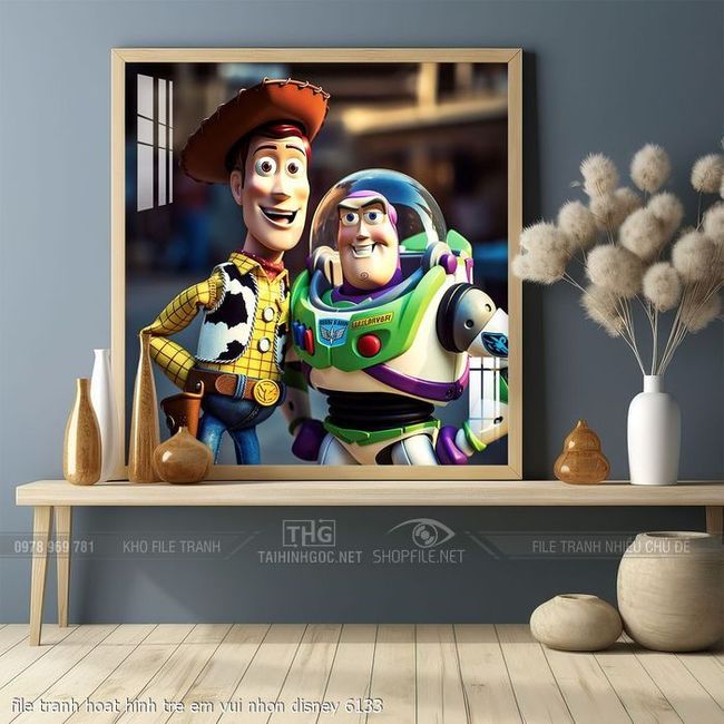 file tranh hoat hinh tre em vui nhon disney 6133