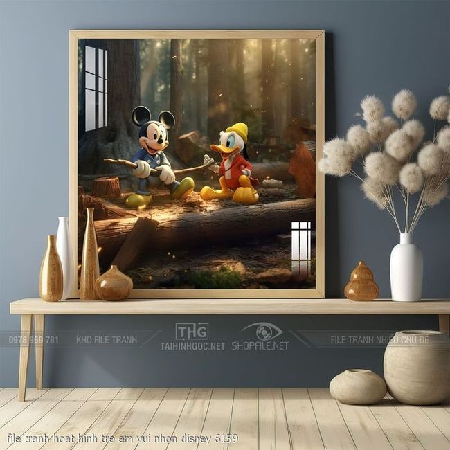 file tranh hoat hinh tre em vui nhon disney 6159