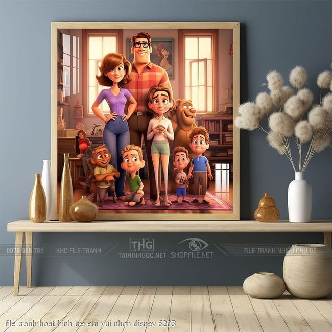 file tranh hoat hinh tre em vui nhon disney 6203