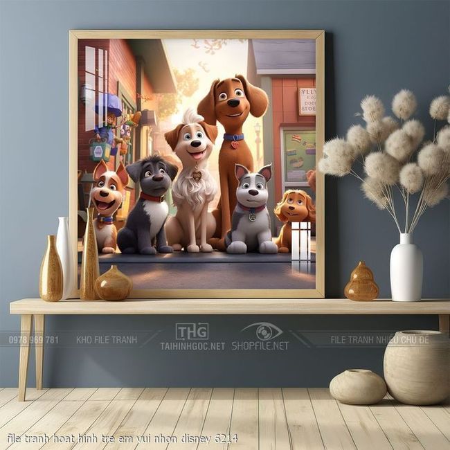file tranh hoat hinh tre em vui nhon disney 6214