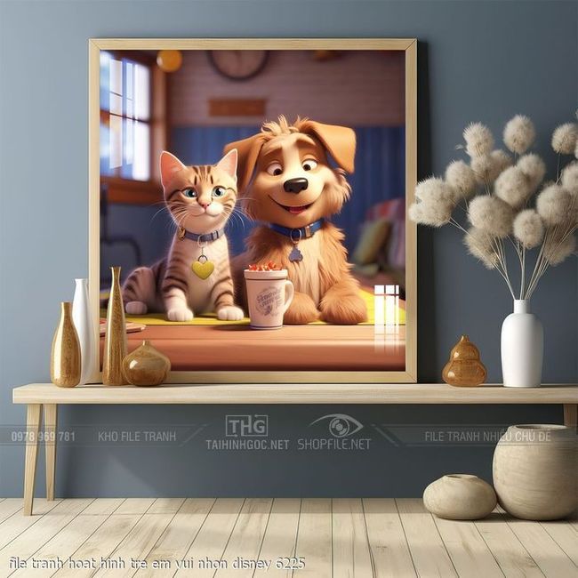 file tranh hoat hinh tre em vui nhon disney 6225