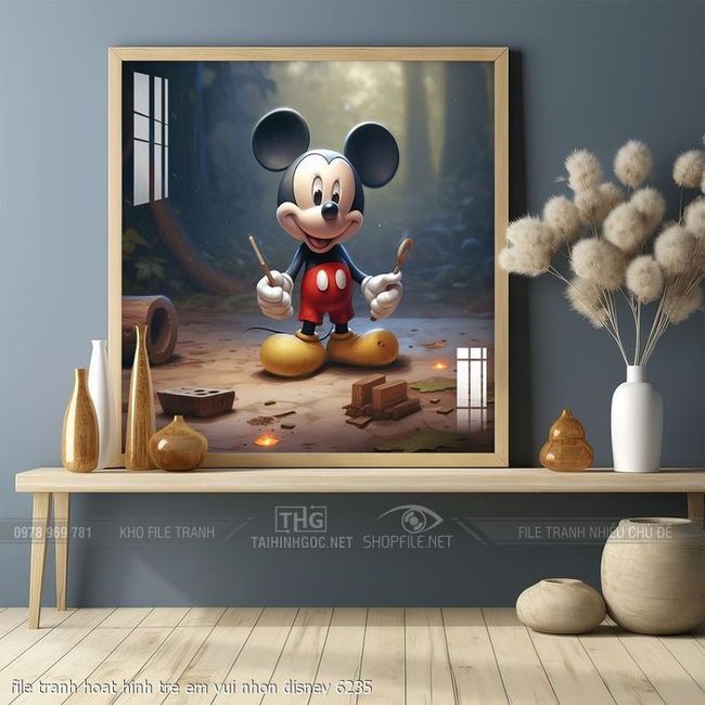file tranh hoat hinh tre em vui nhon disney 6235