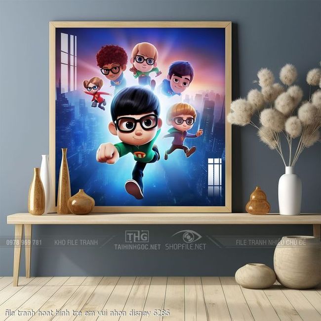 file tranh hoat hinh tre em vui nhon disney 6286