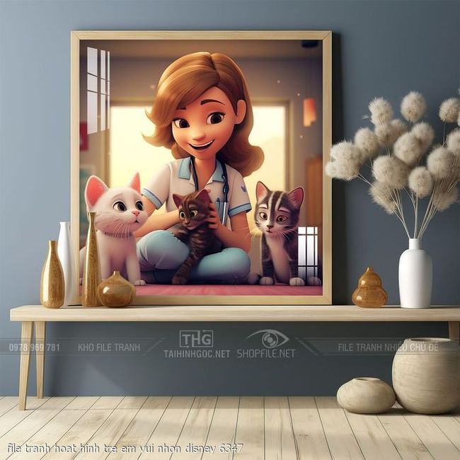 file tranh hoat hinh tre em vui nhon disney 6347