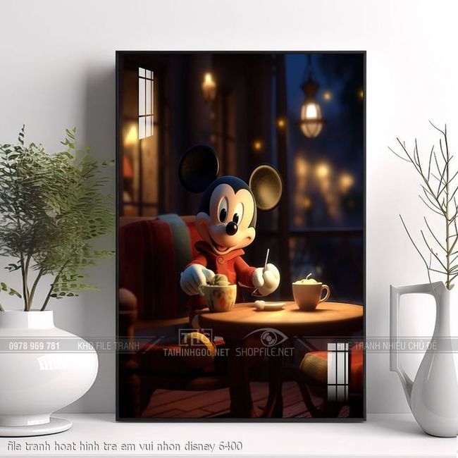 file tranh hoat hinh tre em vui nhon disney 6400