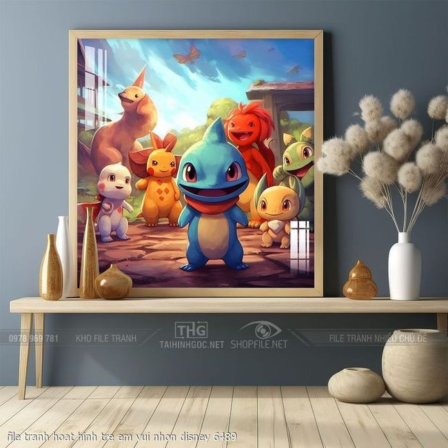 file tranh hoat hinh tre em vui nhon disney 6489